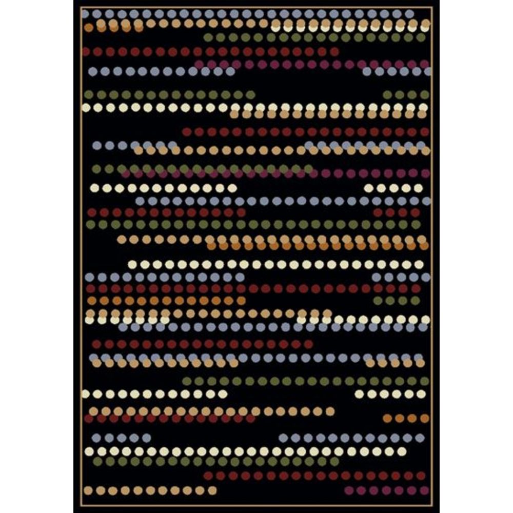 Home Dynamix Area Rugs: New Generation Rug: 3217-463 Black 5'2"x7'4